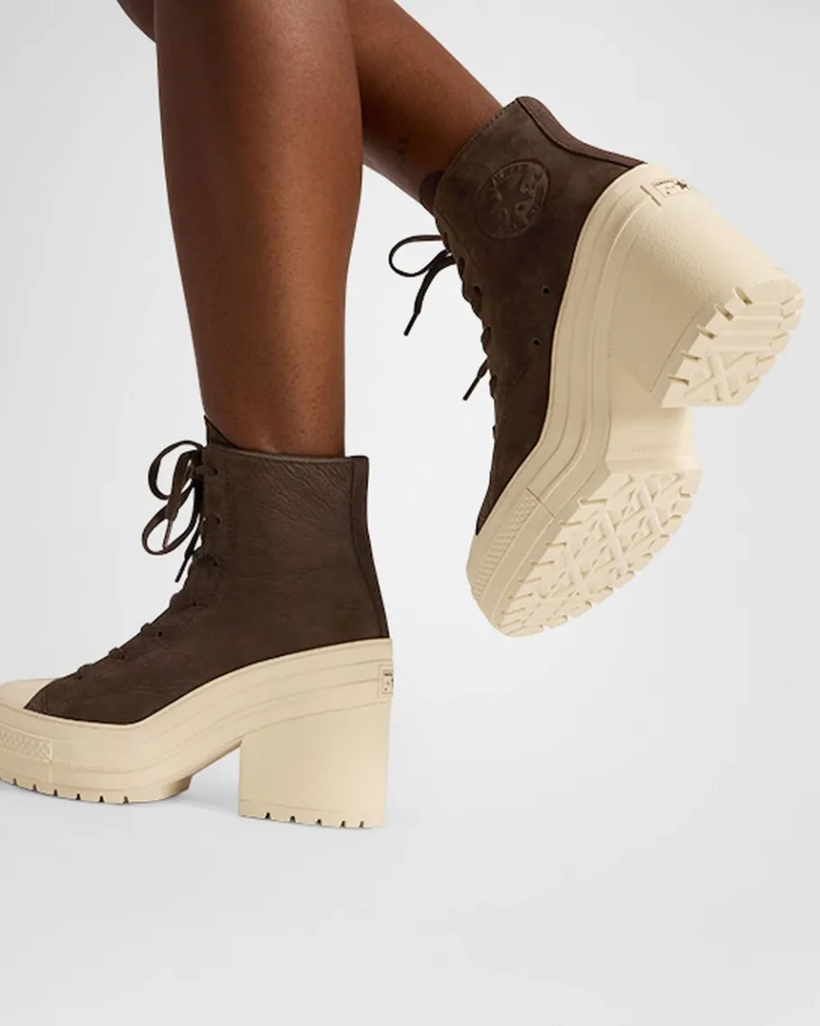 Converse Chuck 70 De Luxe Heel Platform Coffee Break*Mujer Corte Alto | Plataformas