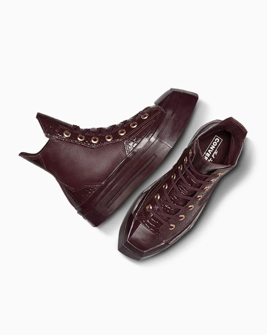 Converse Chuck 70 De Luxe Squared Leather*Mujer Corte Alto | Tacón/Cuña