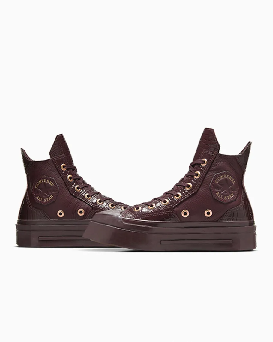 Converse Chuck 70 De Luxe Squared Leather*Mujer Corte Alto | Tacón/Cuña