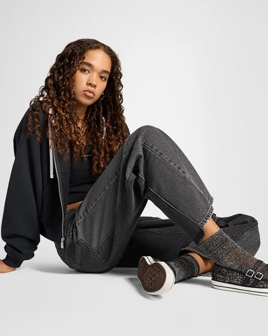 Converse Chuck Taylor All Star Dainty Mary Jane Glitter*Mujer Corte Bajo