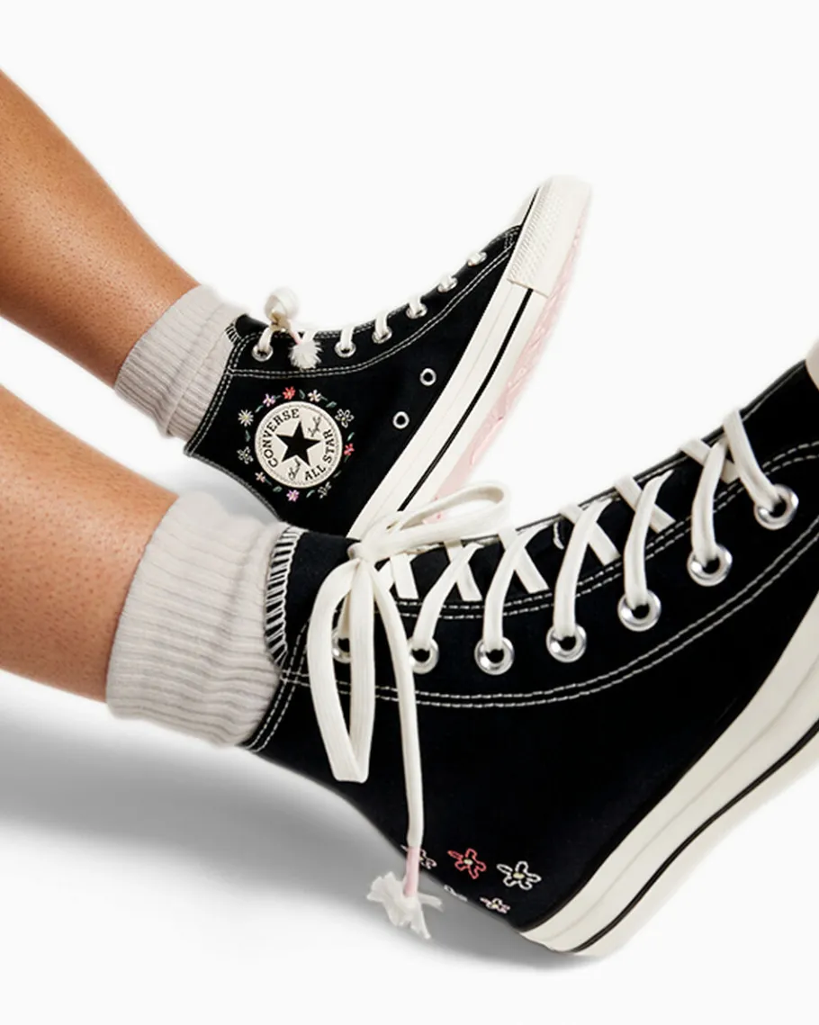 Converse Chuck Taylor All Star Embroidered Little Flowers*Mujer Corte Alto