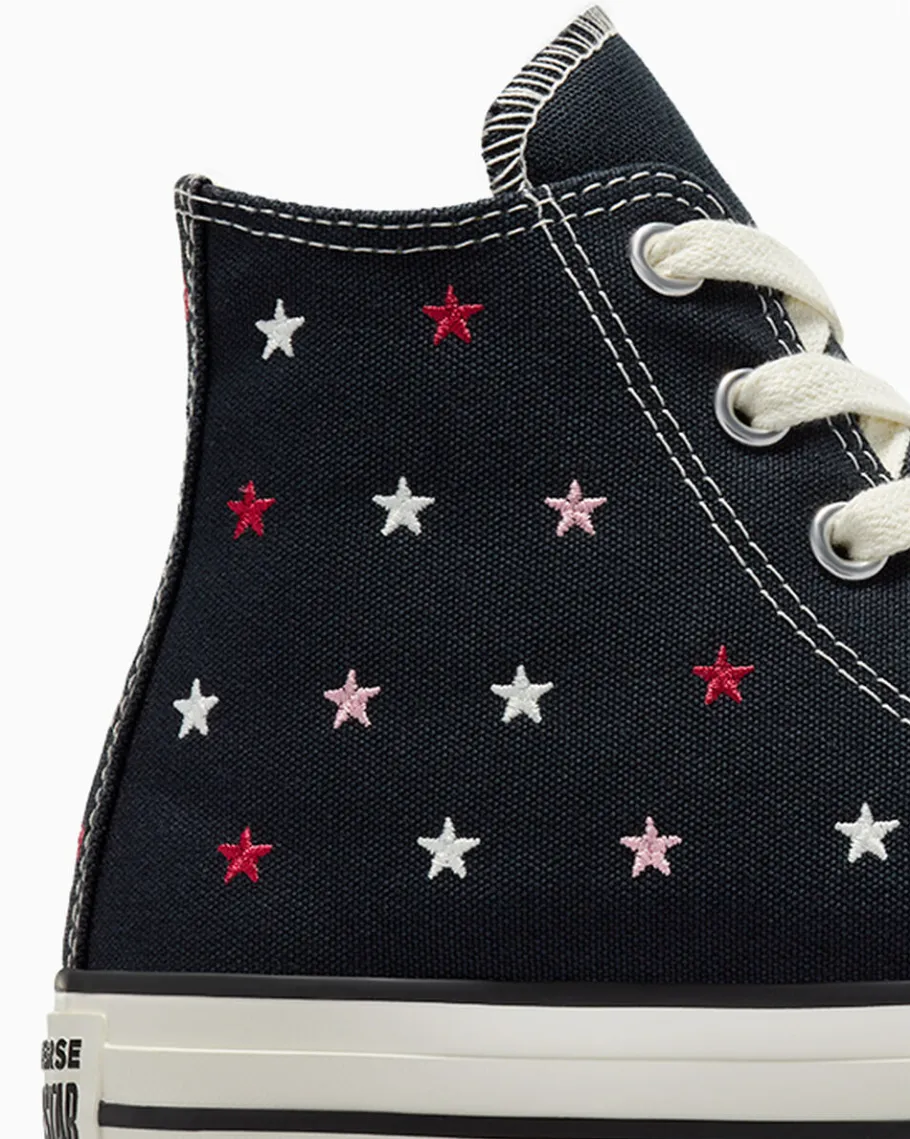 Converse Chuck Taylor All Star Embroidered Stars*Mujer Corte Alto