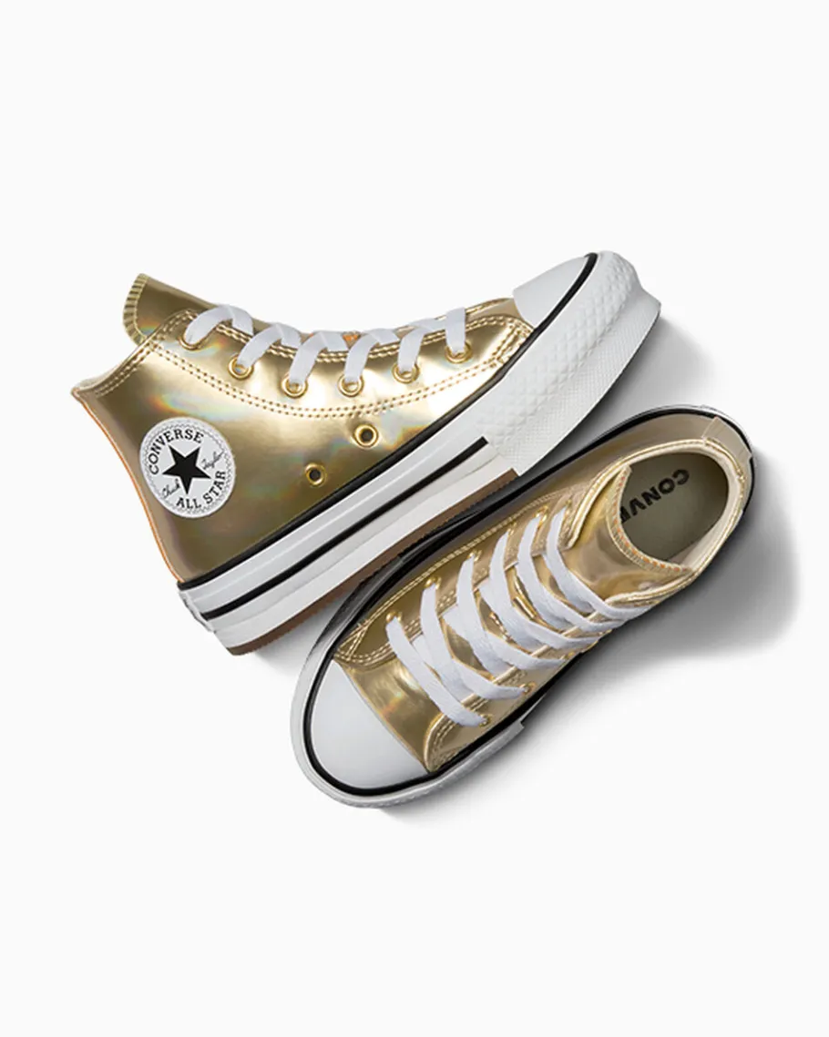 Converse Chuck Taylor All Star EVA Lift Platform Metallic*Niños Niños Pequeños (4-8 Años) | Niña