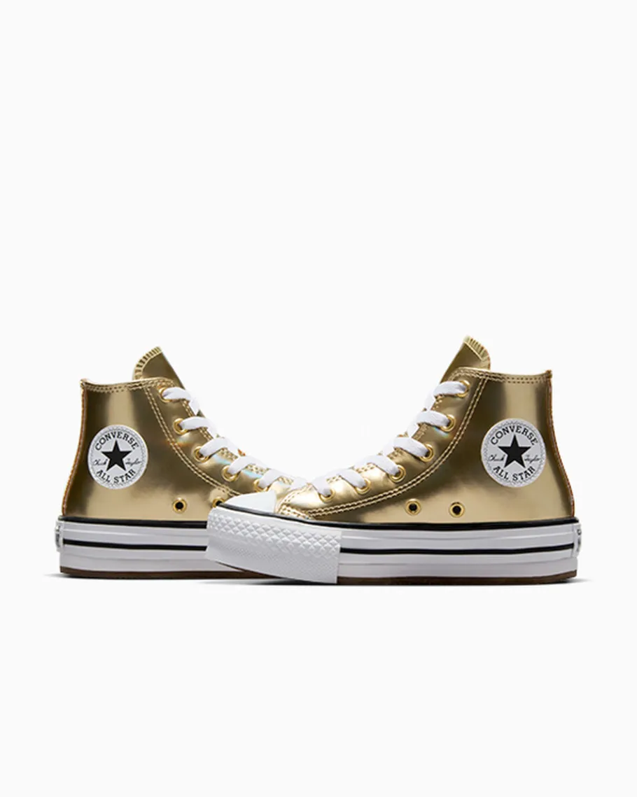Converse Chuck Taylor All Star EVA Lift Platform Metallic*Niños Niños Pequeños (4-8 Años) | Niña
