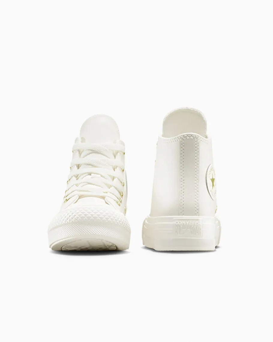 Converse Chuck Taylor All Star EVA Lift Leather + Gold*Niños Niños Pequeños (4-8 Años) | Niña