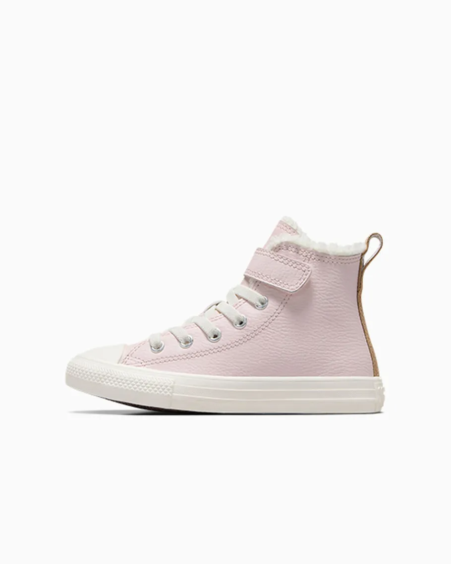 Converse Chuck Taylor All Star Leather & Sherpa Easy-On*Niños Niña | Fáciles De Quitar Y De Poner