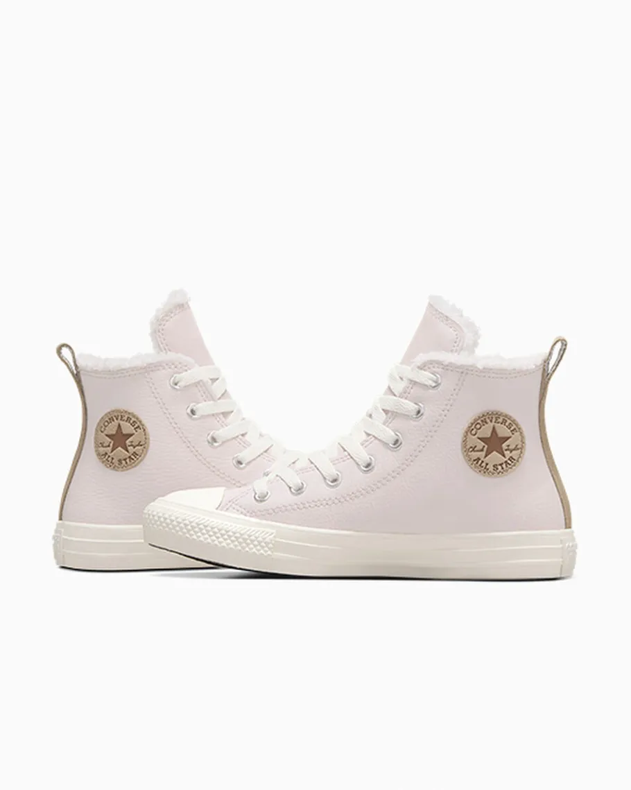 Converse Chuck Taylor All Star Leather & Sherpa*Niños Niña