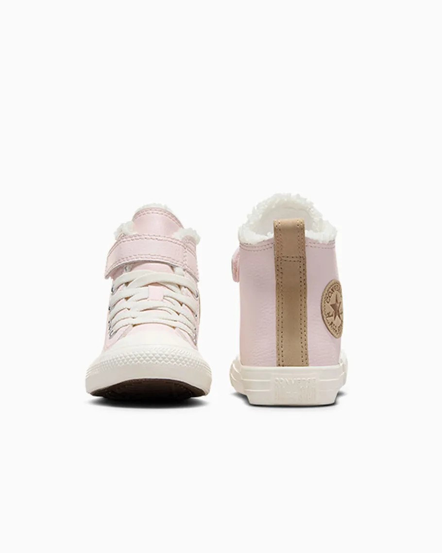 Converse Chuck Taylor All Star Leather & Sherpa Easy-On*Niños Niña | Fáciles De Quitar Y De Poner