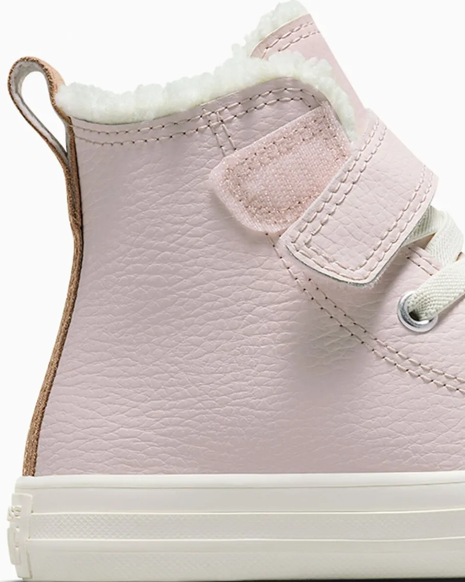 Converse Chuck Taylor All Star Leather & Sherpa Easy-On*Niños Niña | Fáciles De Quitar Y De Poner