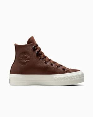 Converse Chuck Taylor All Star Lift Platform Water Repellent Leather*Mujer Corte Alto | Plataformas