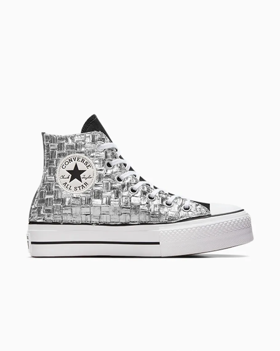 Converse Chuck Taylor All Star Lift Platform Braided Metallic*Mujer Corte Alto | Plataformas