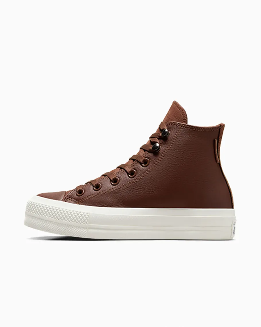 Converse Chuck Taylor All Star Lift Platform Water Repellent Leather*Mujer Corte Alto | Plataformas