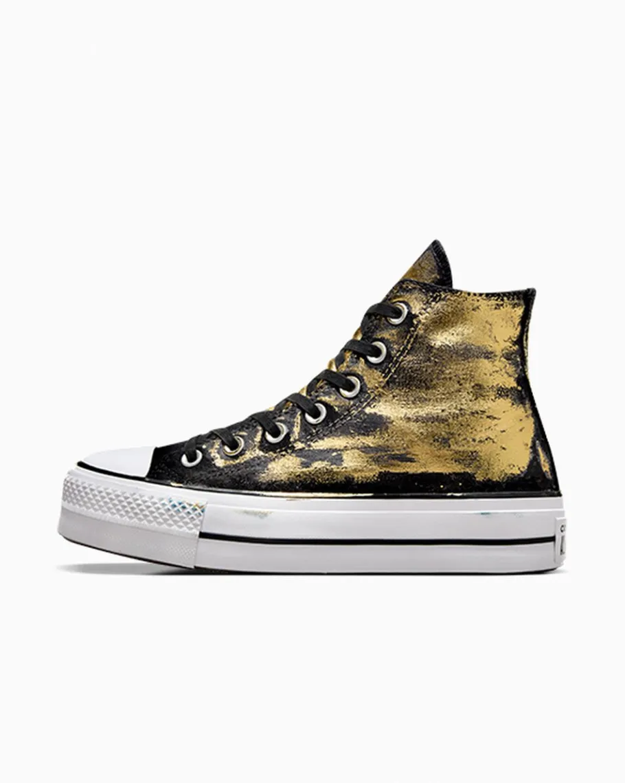 Converse Chuck Taylor All Star Lift Platform Gold Layer*Mujer Corte Alto | Plataformas