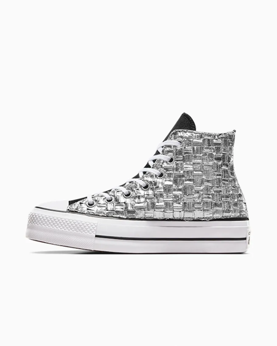 Converse Chuck Taylor All Star Lift Platform Braided Metallic*Mujer Corte Alto | Plataformas