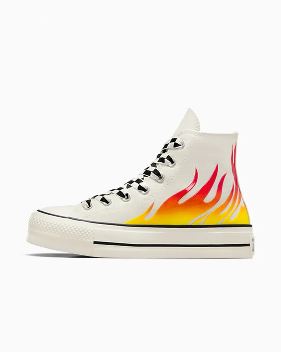 Converse Chuck Taylor All Star Lift Platform Flames*Mujer Corte Alto | Corte Bajo