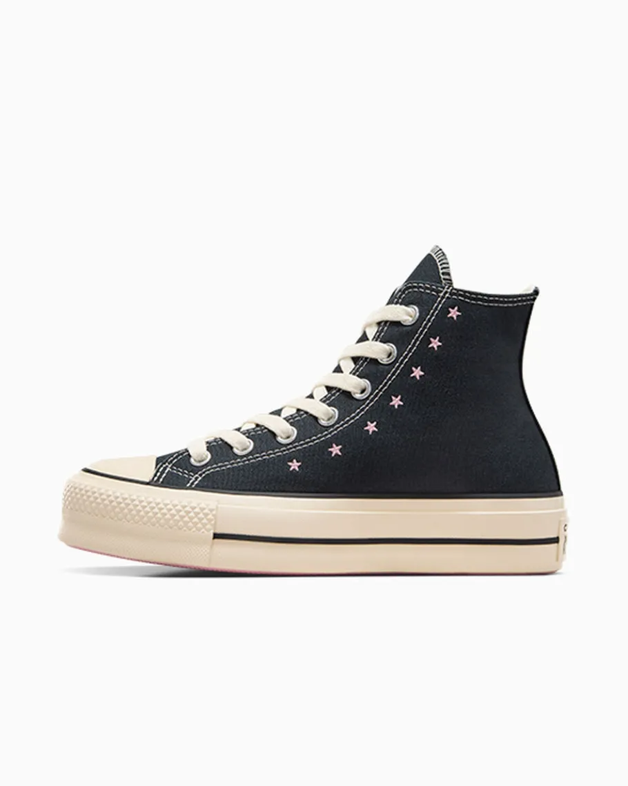 Converse Chuck Taylor All Star Lift Platform Embroidered Stars*Mujer Corte Alto | Plataformas