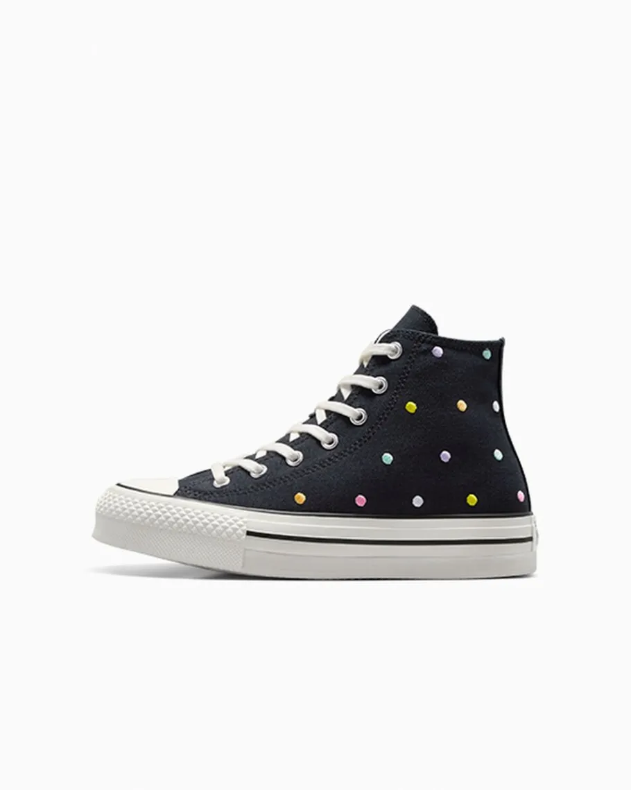 Converse Chuck Taylor All Star Lift Polka Dots Platform*Niños Niños Pequeños (4-8 Años) | Niños (8-12 Años)