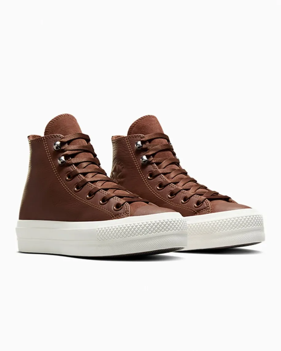 Converse Chuck Taylor All Star Lift Platform Water Repellent Leather*Mujer Corte Alto | Plataformas