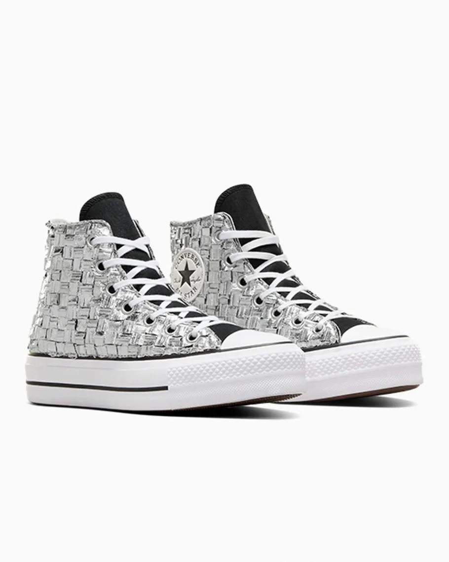 Converse Chuck Taylor All Star Lift Platform Braided Metallic*Mujer Corte Alto | Plataformas