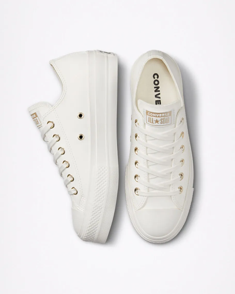 Converse Chuck Taylor All Star Lift Platform Mono White*Mujer Corte Bajo | Plataformas