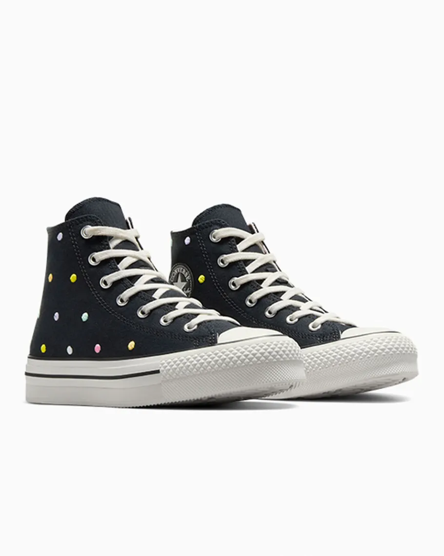 Converse Chuck Taylor All Star Lift Polka Dots Platform*Niños Niños Pequeños (4-8 Años) | Niños (8-12 Años)