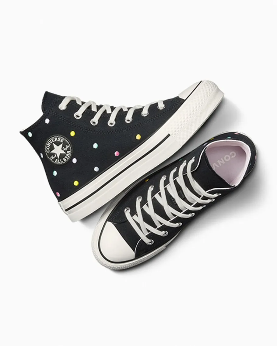 Converse Chuck Taylor All Star Lift Polka Dots Platform*Niños Niños Pequeños (4-8 Años) | Niños (8-12 Años)