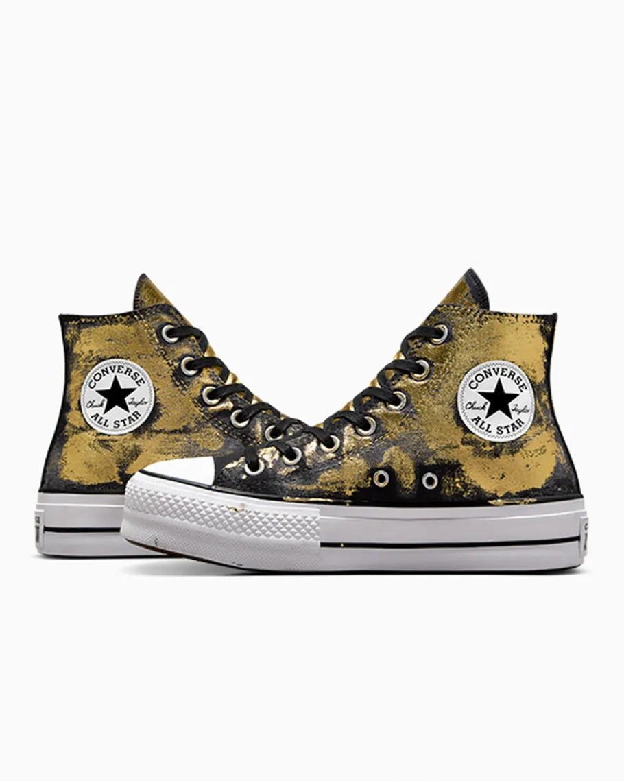 Converse Chuck Taylor All Star Lift Platform Gold Layer*Mujer Corte Alto | Plataformas
