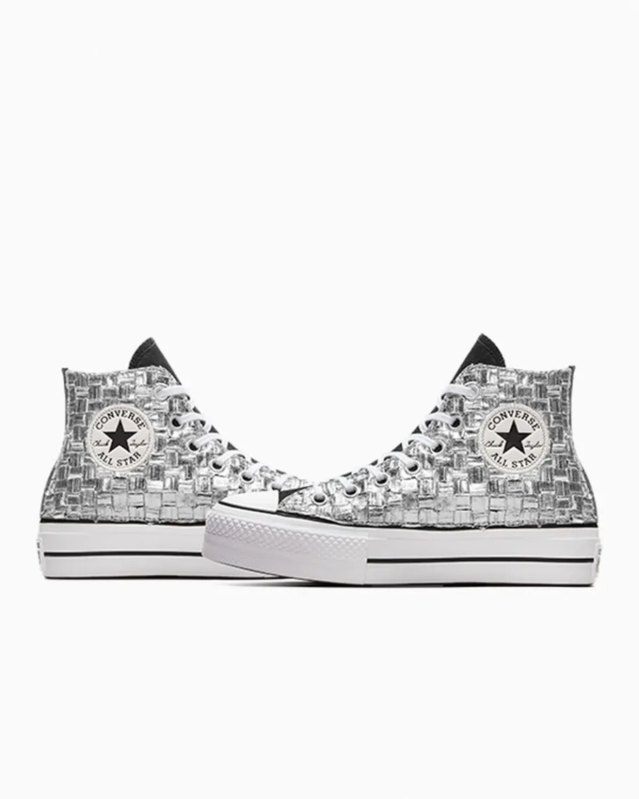 Converse Chuck Taylor All Star Lift Platform Braided Metallic*Mujer Corte Alto | Plataformas