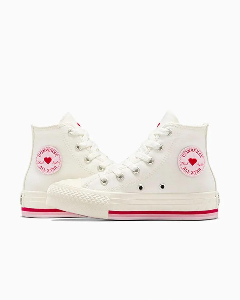 Converse Chuck Taylor All Star Lift Valentine's Day Platform*Niños Niños Pequeños (4-8 Años) | Niña