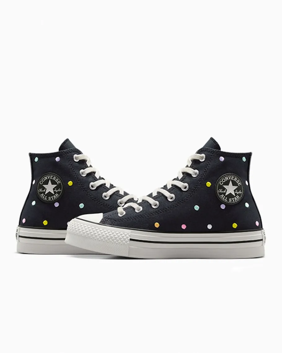 Converse Chuck Taylor All Star Lift Polka Dots Platform*Niños Niños Pequeños (4-8 Años) | Niños (8-12 Años)