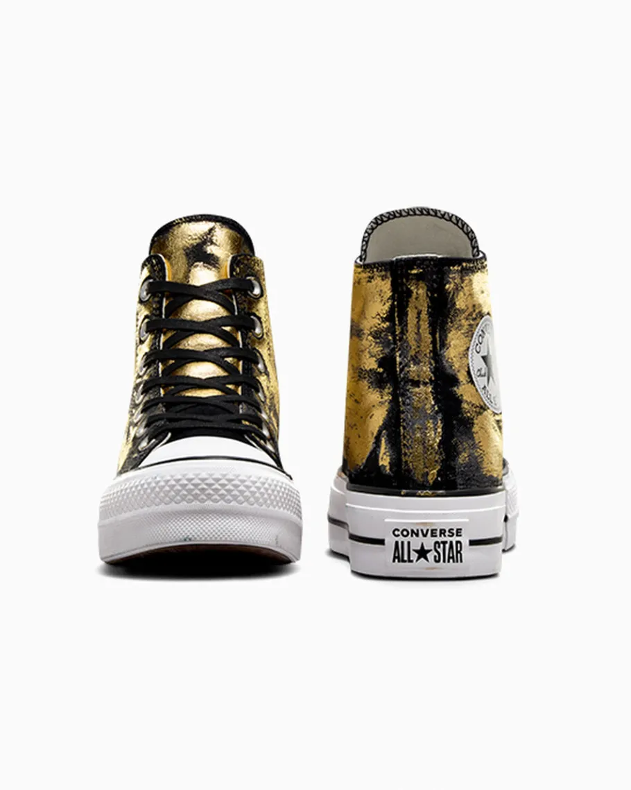 Converse Chuck Taylor All Star Lift Platform Gold Layer*Mujer Corte Alto | Plataformas