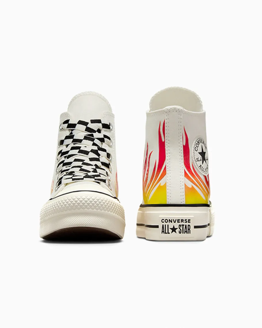 Converse Chuck Taylor All Star Lift Platform Flames*Mujer Corte Alto | Corte Bajo