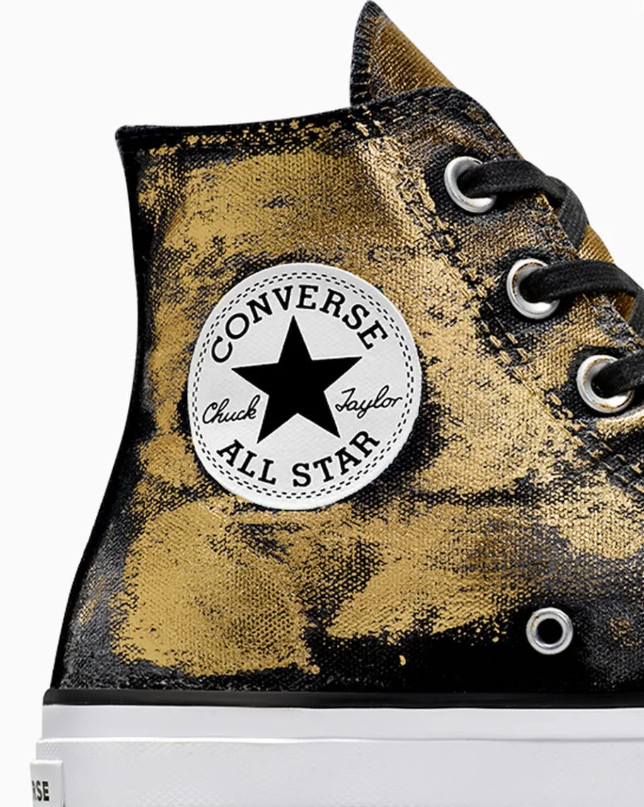 Converse Chuck Taylor All Star Lift Platform Gold Layer*Mujer Corte Alto | Plataformas