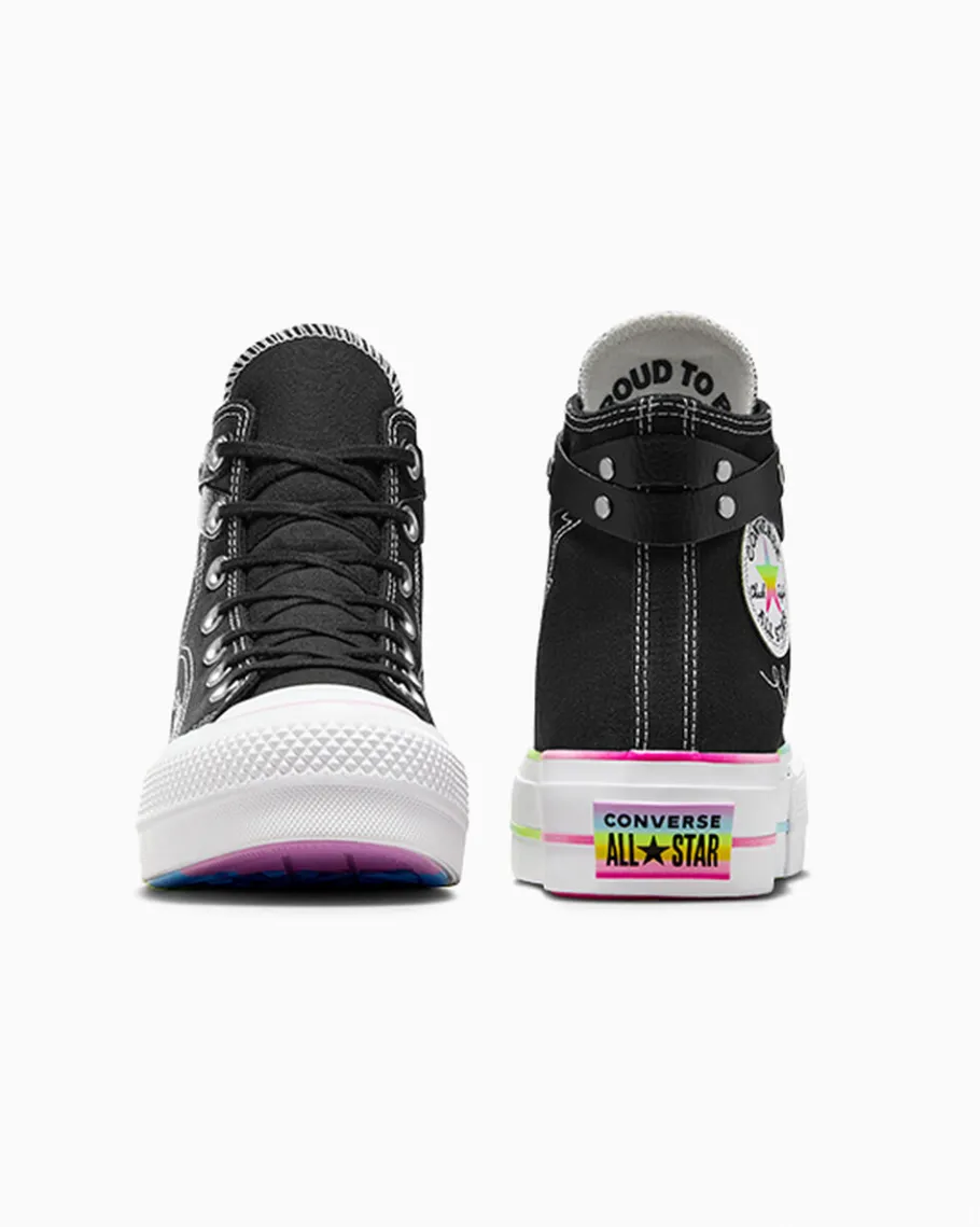 Converse Chuck Taylor All Star Lift Platform Pride*Mujer Corte Alto | Plataformas