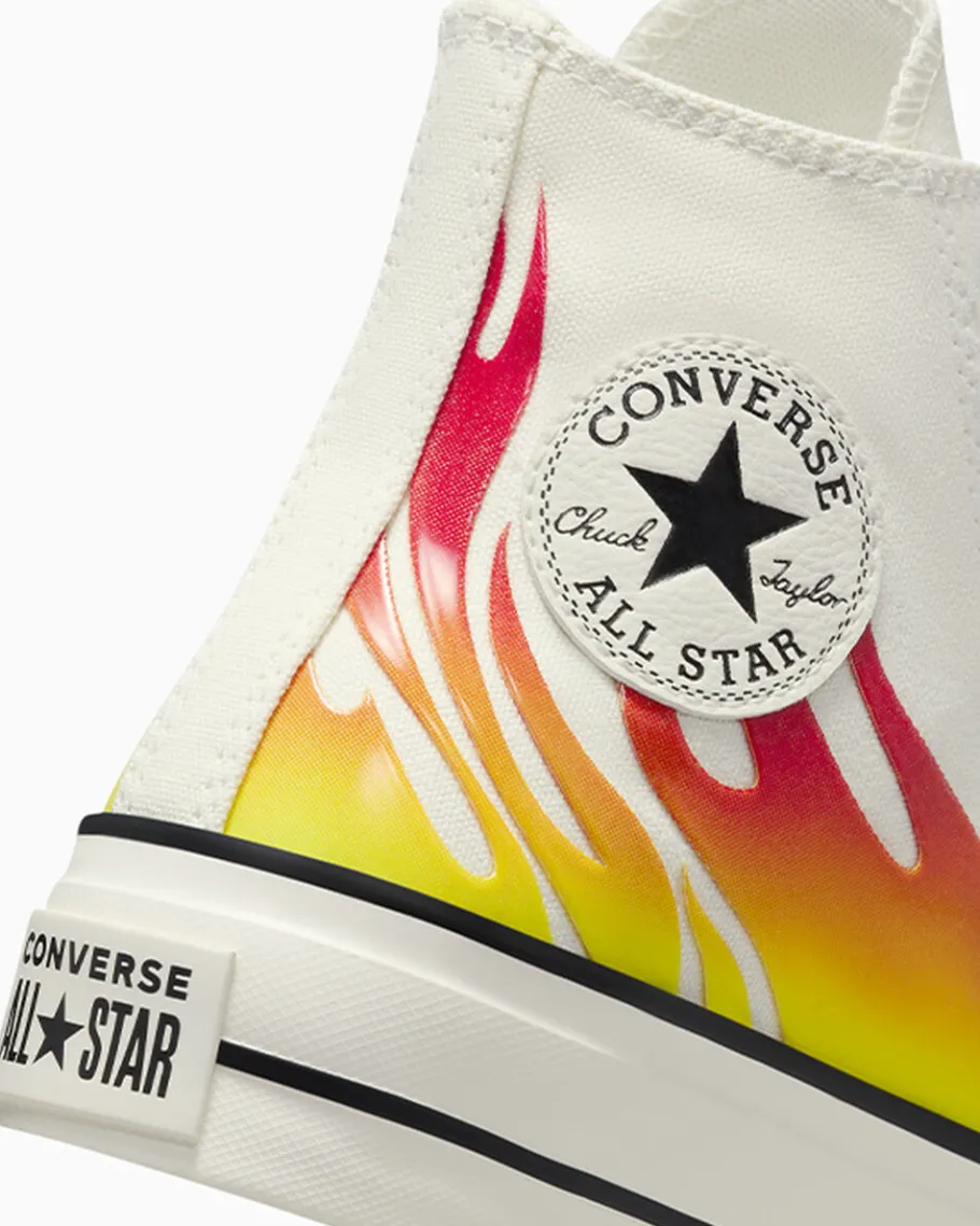 Converse Chuck Taylor All Star Lift Platform Flames*Mujer Corte Alto | Corte Bajo