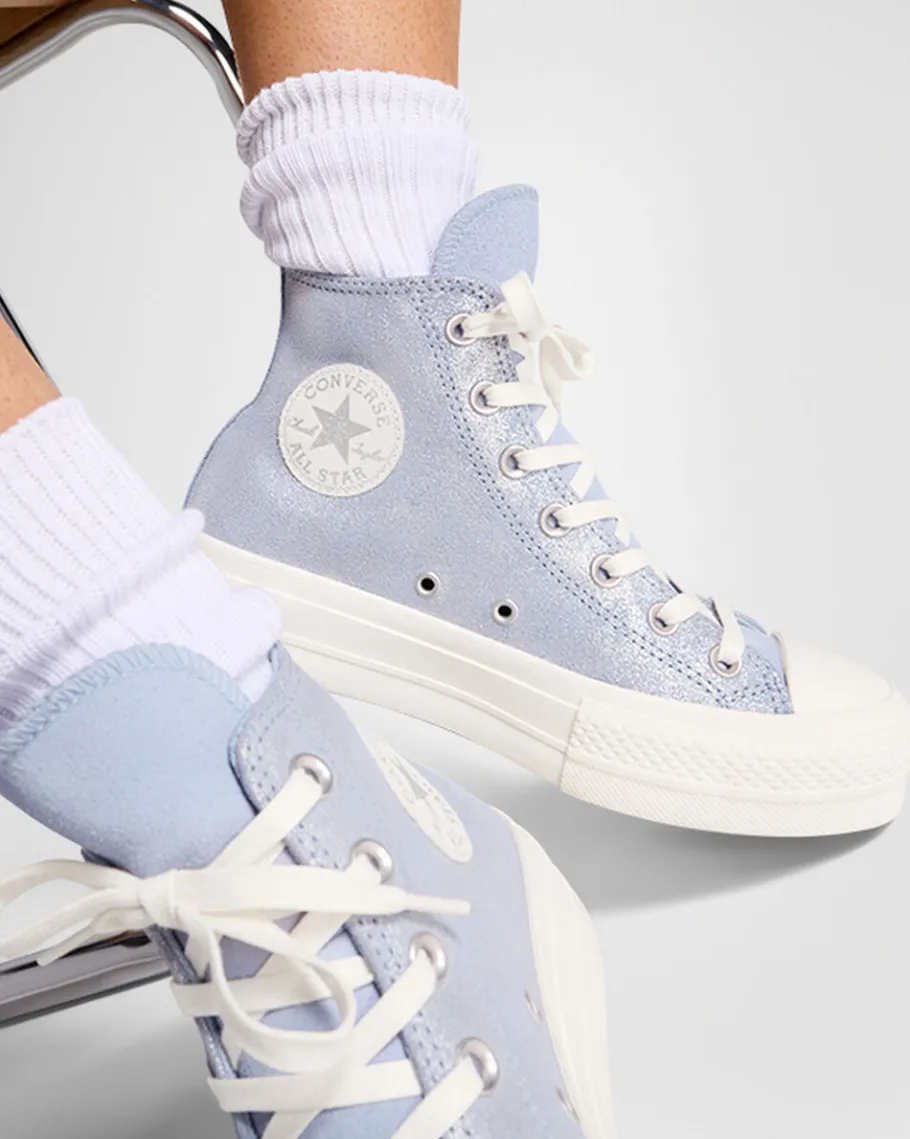 Converse Chuck Taylor All Star Lift Platform Suede Shimmer*Mujer Corte Alto | Plataformas