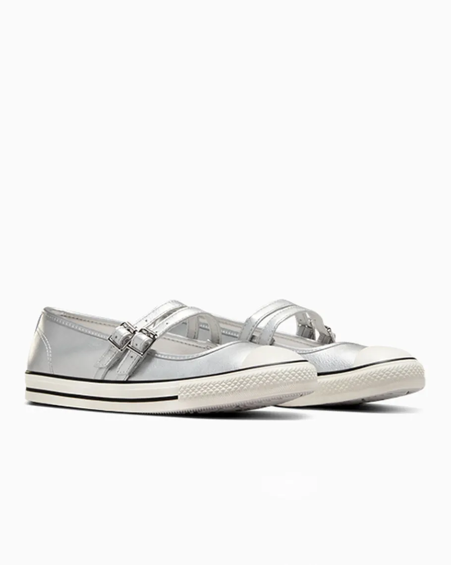 Converse Chuck Taylor All Star Mary Jane Metallic Leather*Mujer Corte Bajo