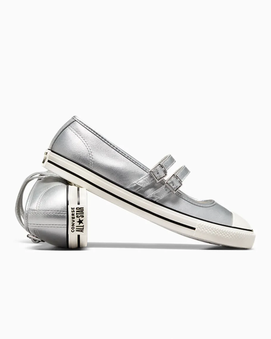 Converse Chuck Taylor All Star Mary Jane Metallic Leather*Mujer Corte Bajo