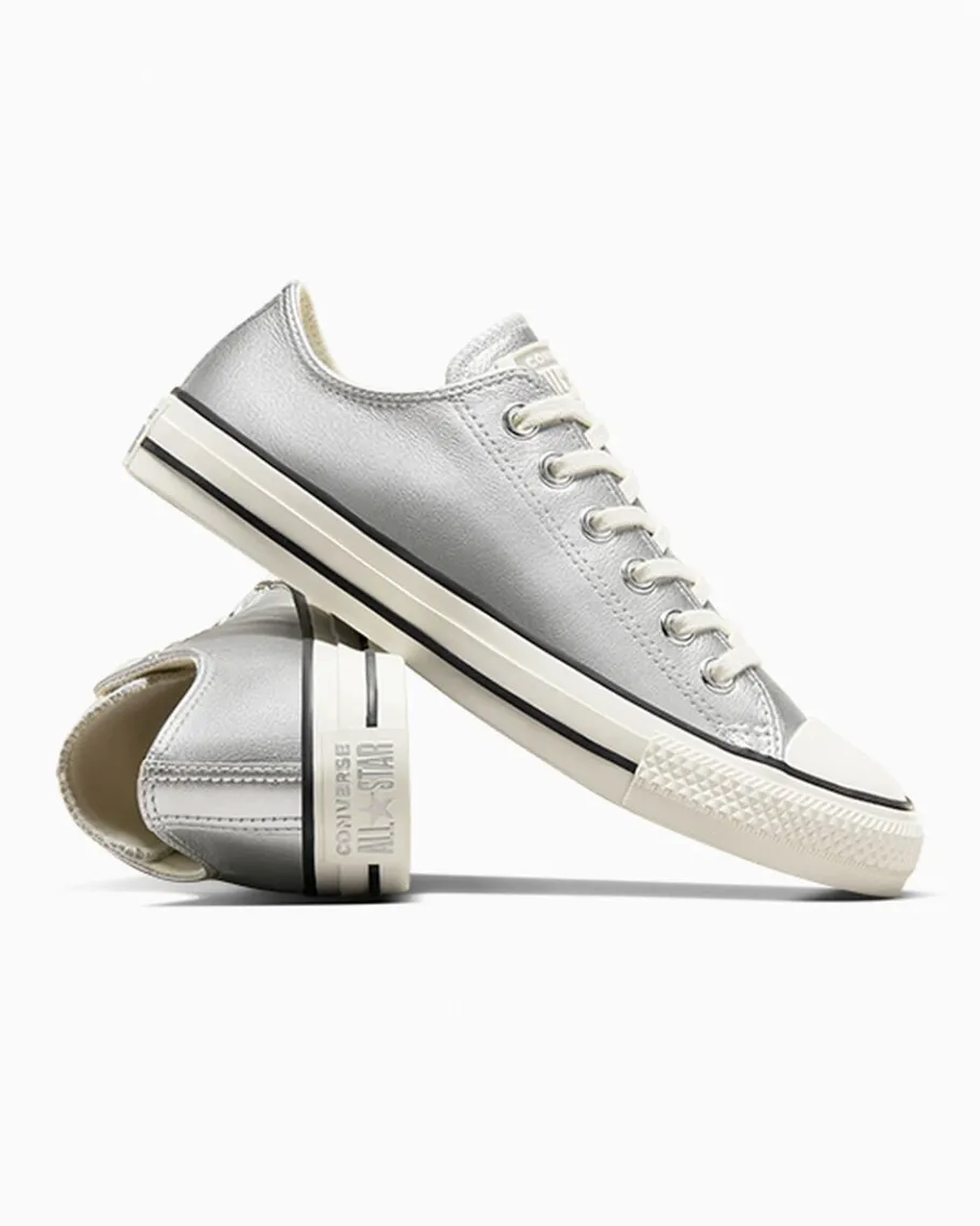 Converse Chuck Taylor All Star Metallic Leather*Mujer Corte Bajo