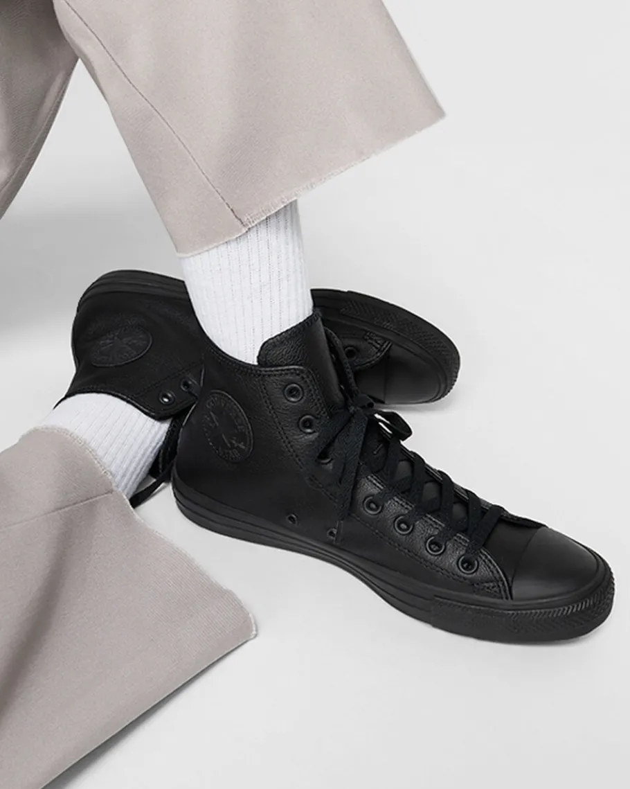 Converse Chuck Taylor All Star Mono Leather*Mujer Corte Alto | Corte Alto