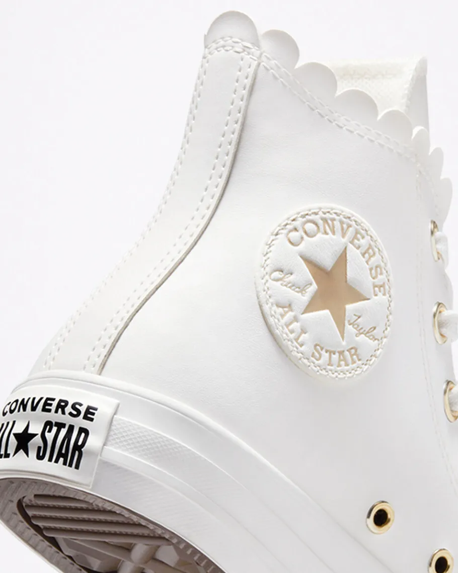 Converse Chuck Taylor All Star Mono White*Mujer Corte Alto