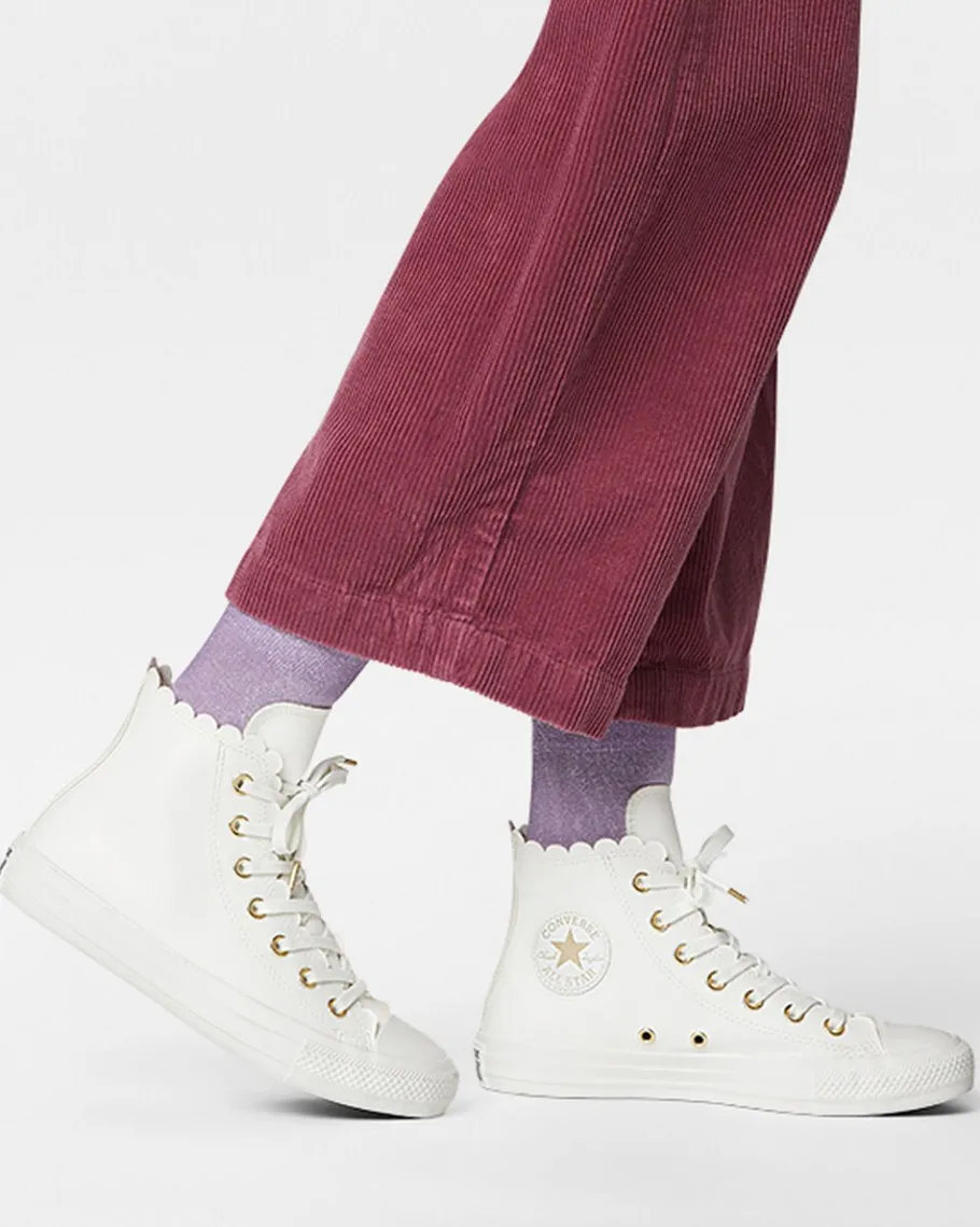 Converse Chuck Taylor All Star Mono White*Mujer Corte Alto