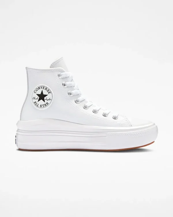 Converse Chuck Taylor All Star Move Platform Foundational Leather*Mujer Corte Alto