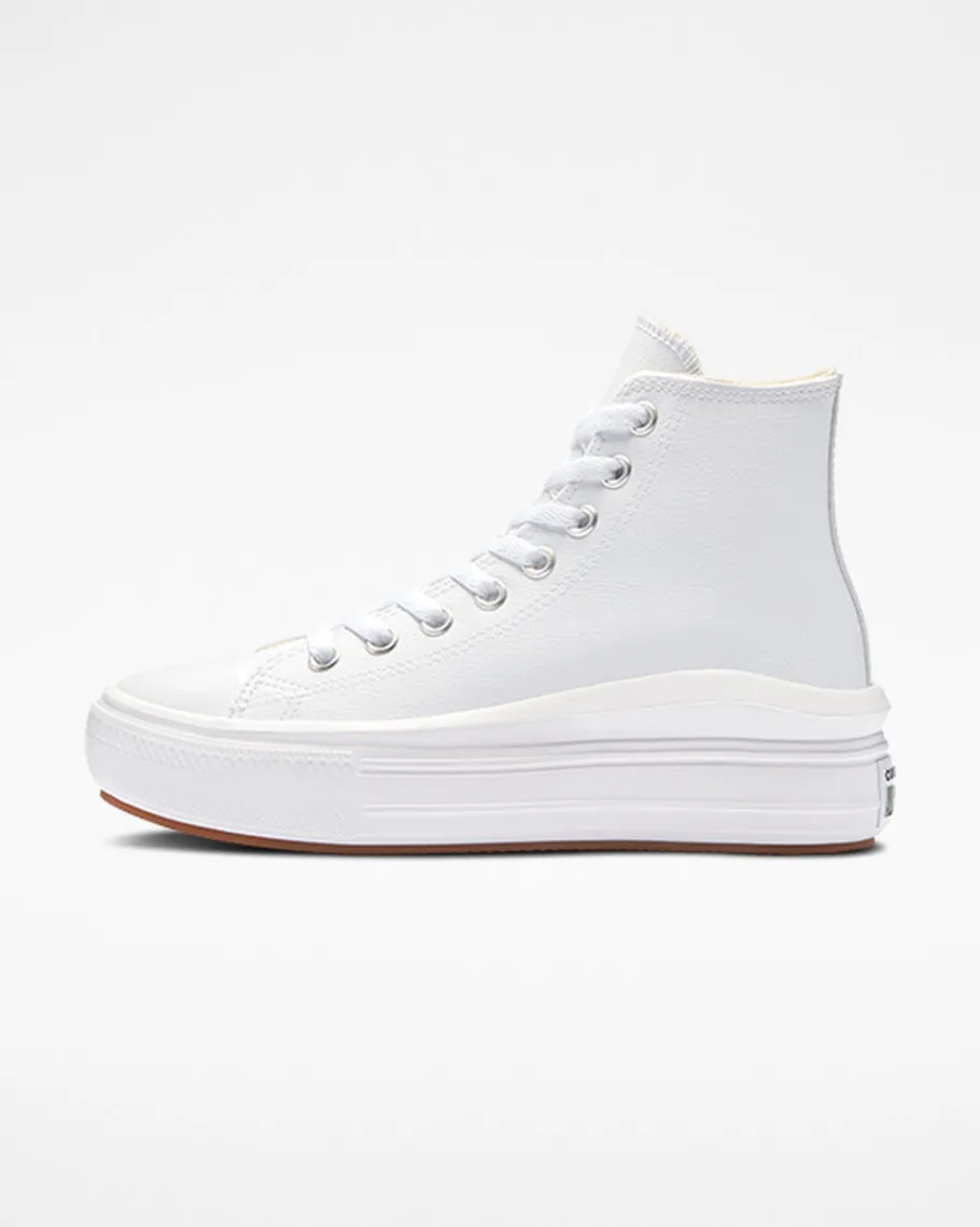 Converse Chuck Taylor All Star Move Platform Foundational Leather*Mujer Corte Alto