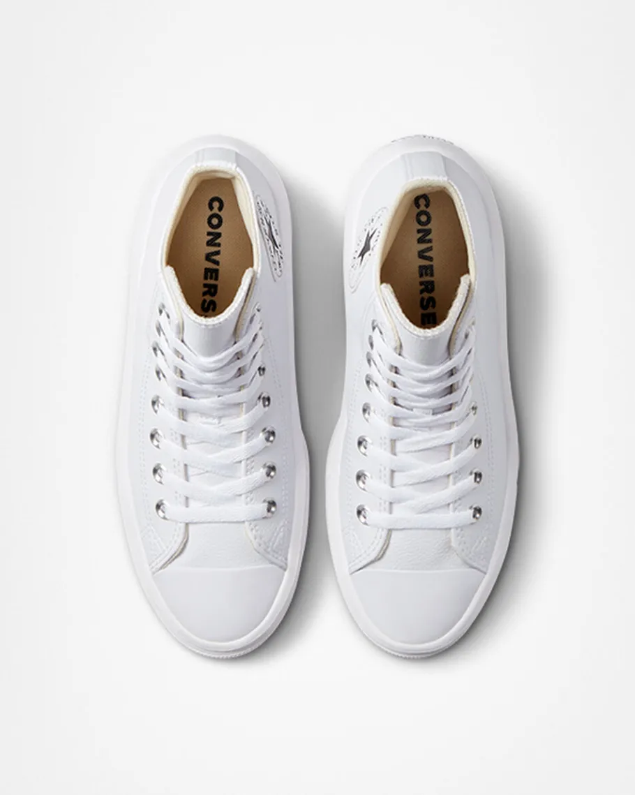 Converse Chuck Taylor All Star Move Platform Foundational Leather*Mujer Corte Alto