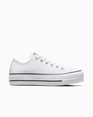 Converse Chuck Taylor All Star Platform Clean Leather*Mujer Corte Bajo | Corte Bajo
