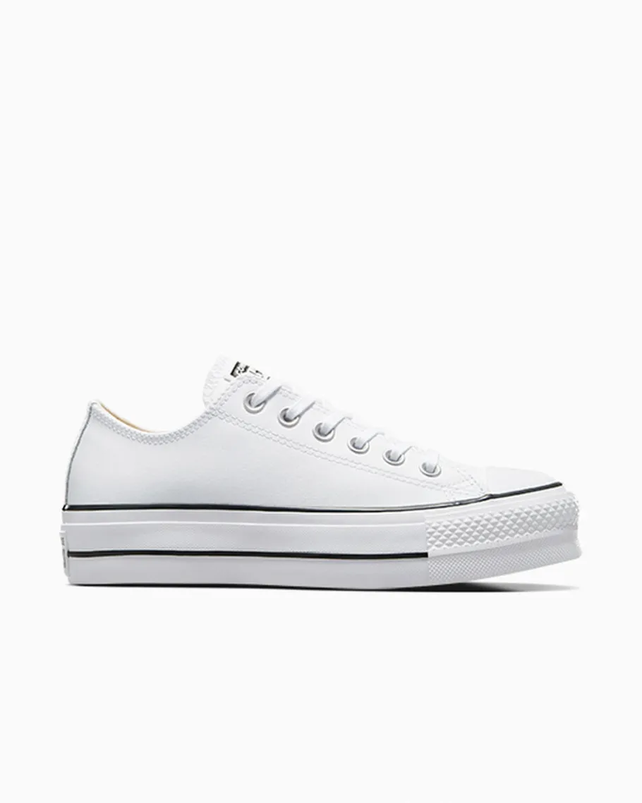 Converse Chuck Taylor All Star Platform Clean Leather*Mujer Corte Bajo | Corte Bajo