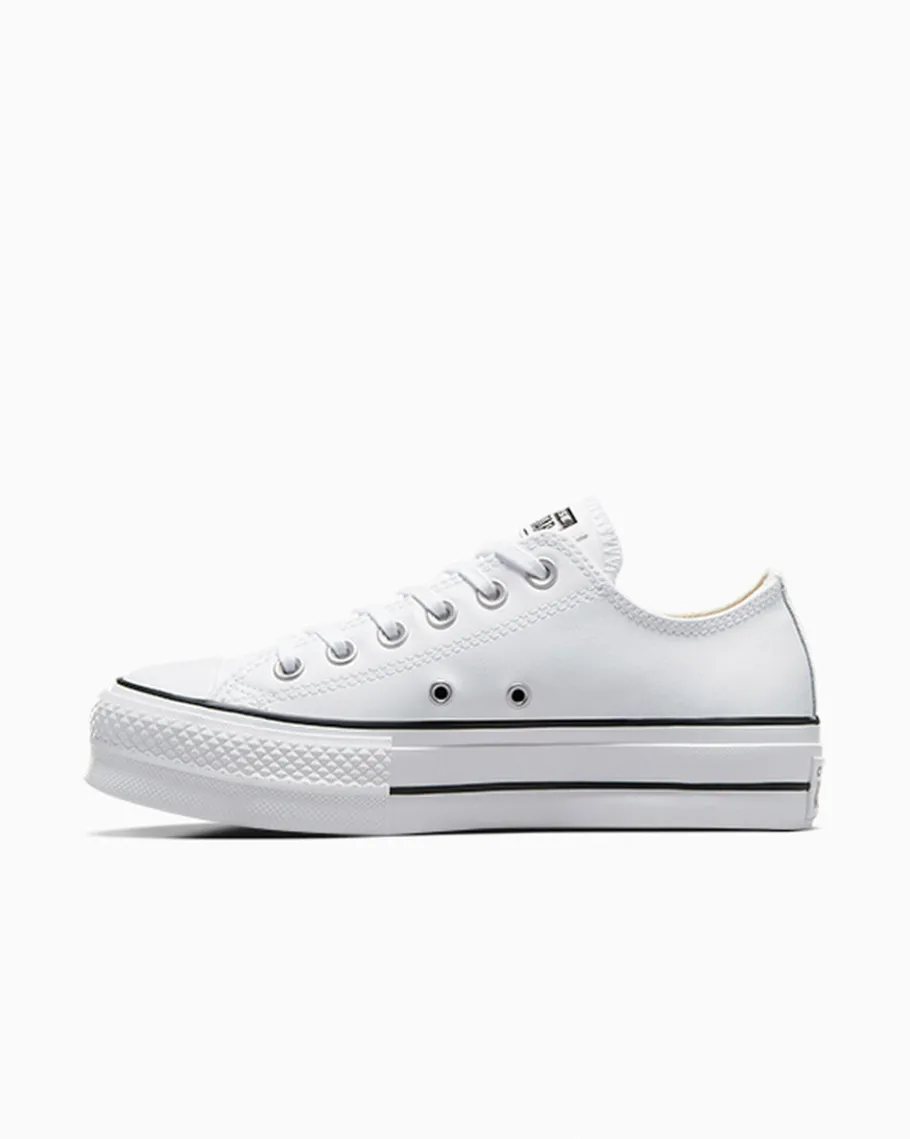 Converse Chuck Taylor All Star Platform Clean Leather*Mujer Corte Bajo | Corte Bajo