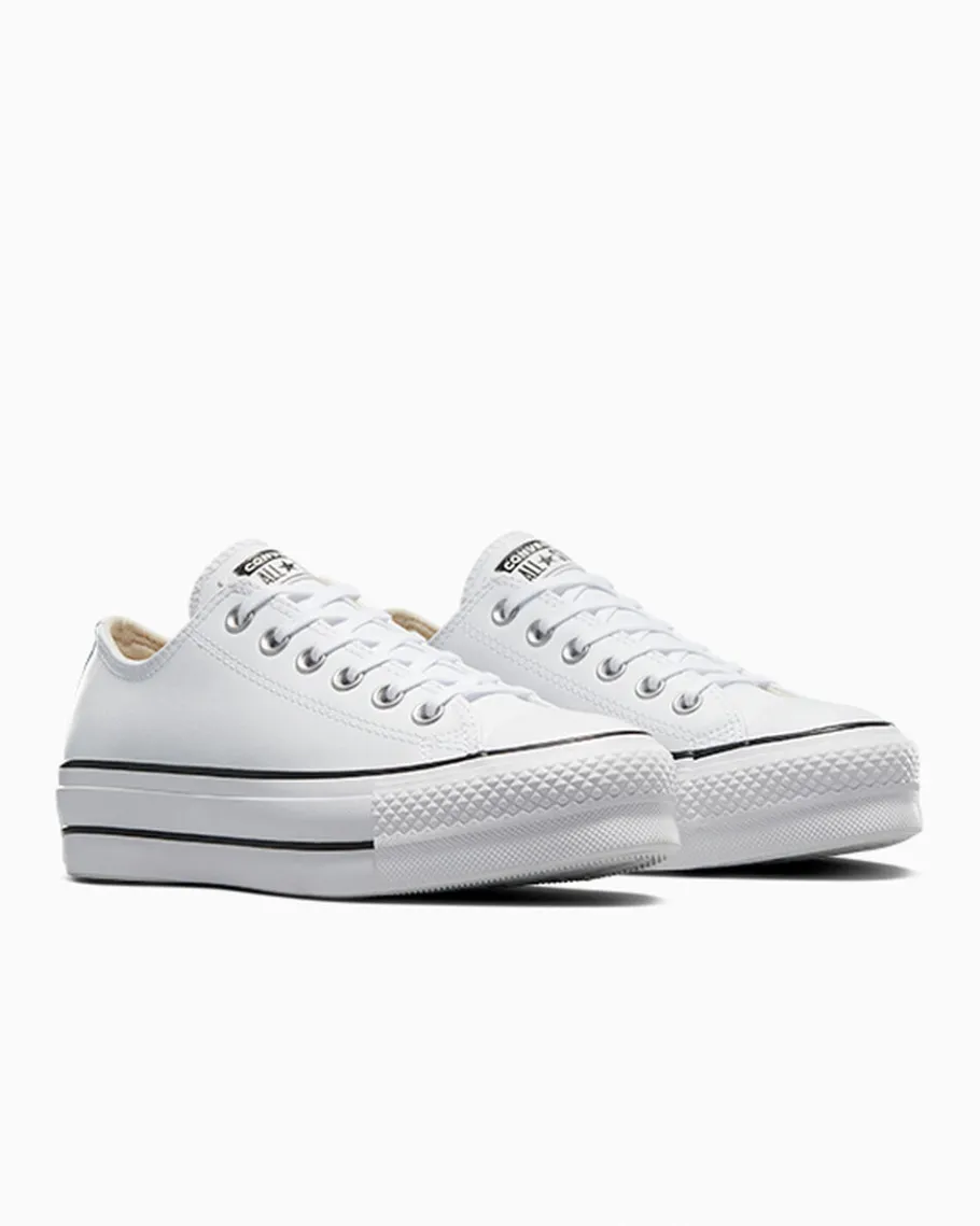 Converse Chuck Taylor All Star Platform Clean Leather*Mujer Corte Bajo | Corte Bajo