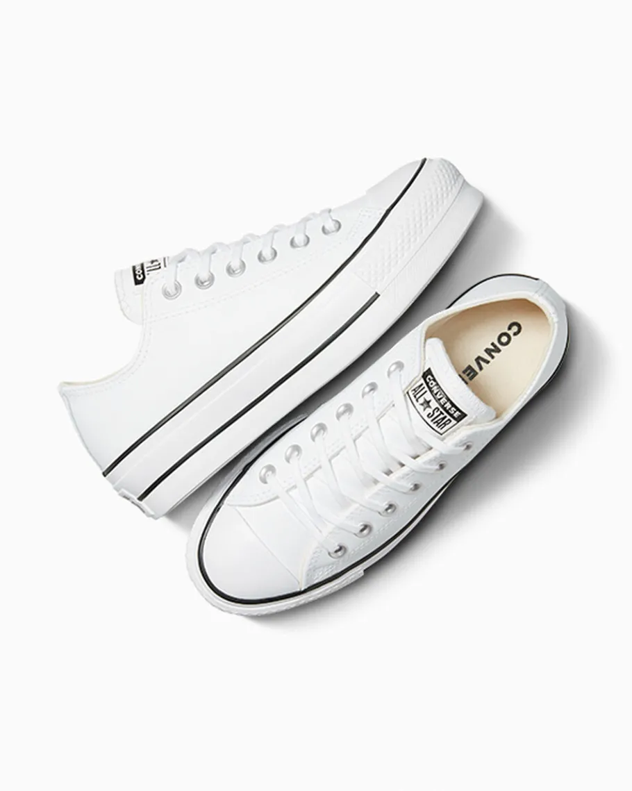 Converse Chuck Taylor All Star Platform Clean Leather*Mujer Corte Bajo | Corte Bajo